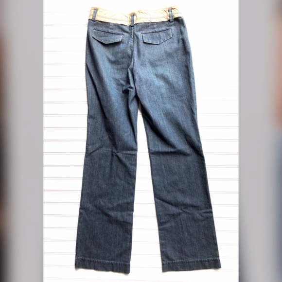 Anthro Elevenses Wide Leg Trouser Jeans sz 31 - Picture 2 of 9